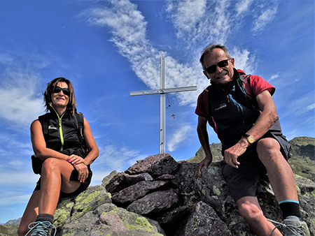 LAGHI GEMELLI, DELLA PAURA E DI VAL VEGIA, ad anello con Cima delle galline e di Mezzeno il 26 agosto 2020 - FOTOGALLERY